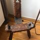 Brutalist Tripod Chair