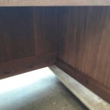 Exotic wood counter desk