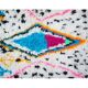 Colorful Berber carpet 252x132cm