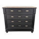Commode XIX 19 Ème Patine Shabby