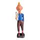 Tintin et milou statuette bois