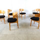 Chaises de salle à manger vintage Ikea par Niels Gammelgaard, 1990