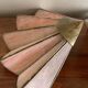 Paires d’appliques laiton et verre