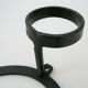 Vintage 1950 black metal hook