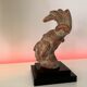 Statue / replica head of the Mayan king pakal janaab vintage 70s