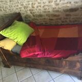 Former bed rolls walnut