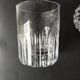 Lot of 2 Rotary Gm whisky glasses in Baccarat crystal.