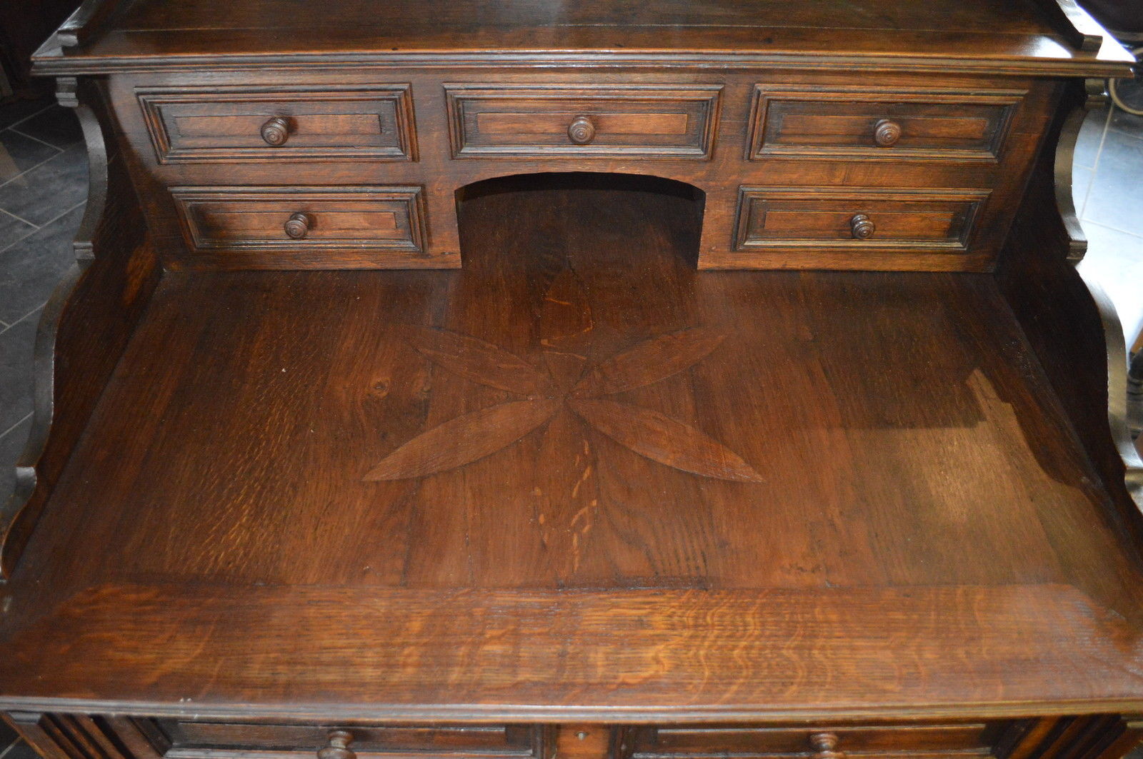 Oak desk