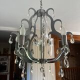 Lustre chromé moderne