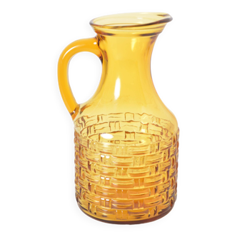 carafe verre ambré