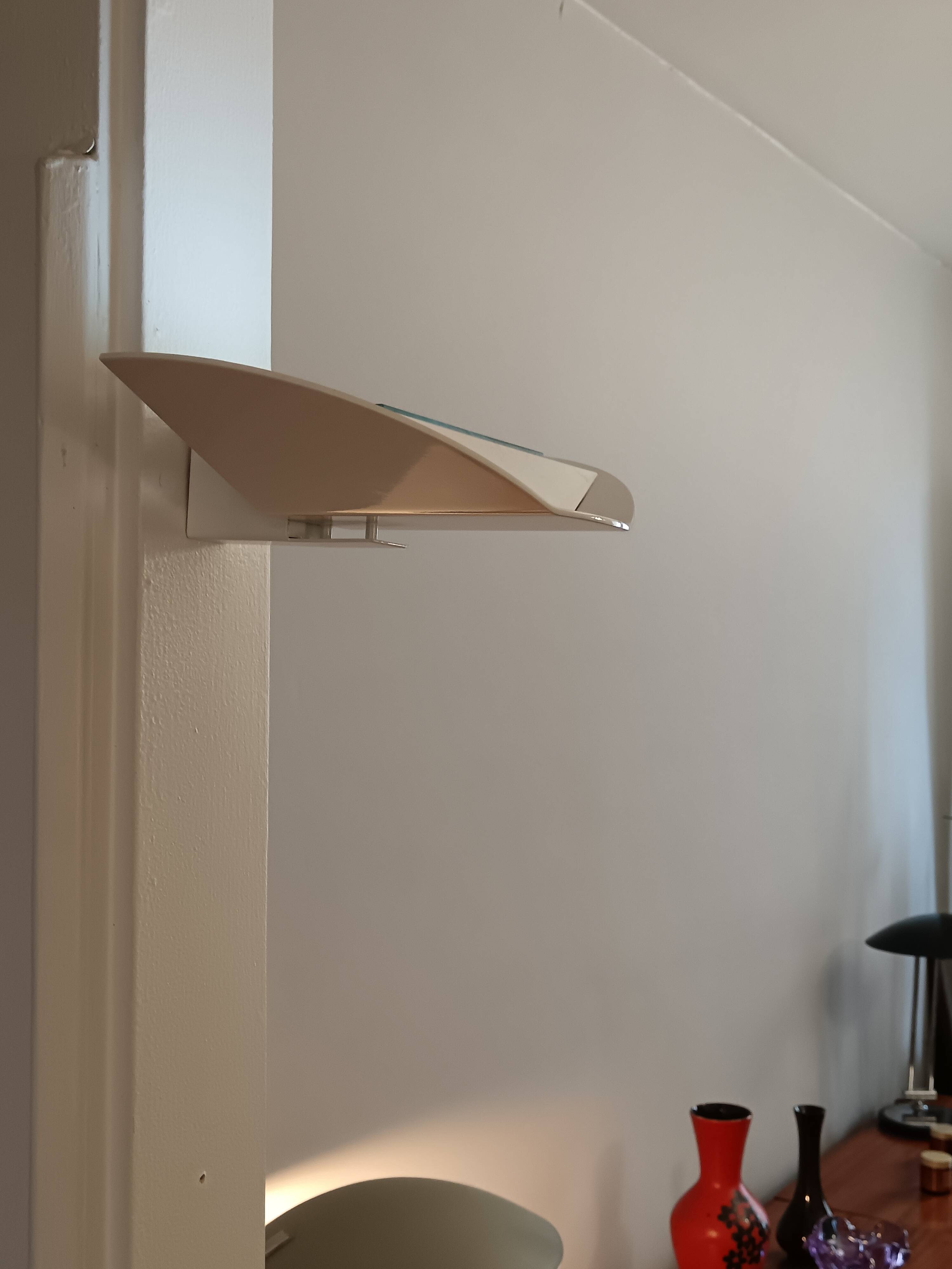 Space age wall lights, 1980, set of 2