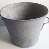 Lessiveuse h35cm en zinc jardin