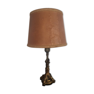 lampe en bronze XIXème