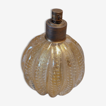 Flacon à parfum en verre de Murano vers 1950