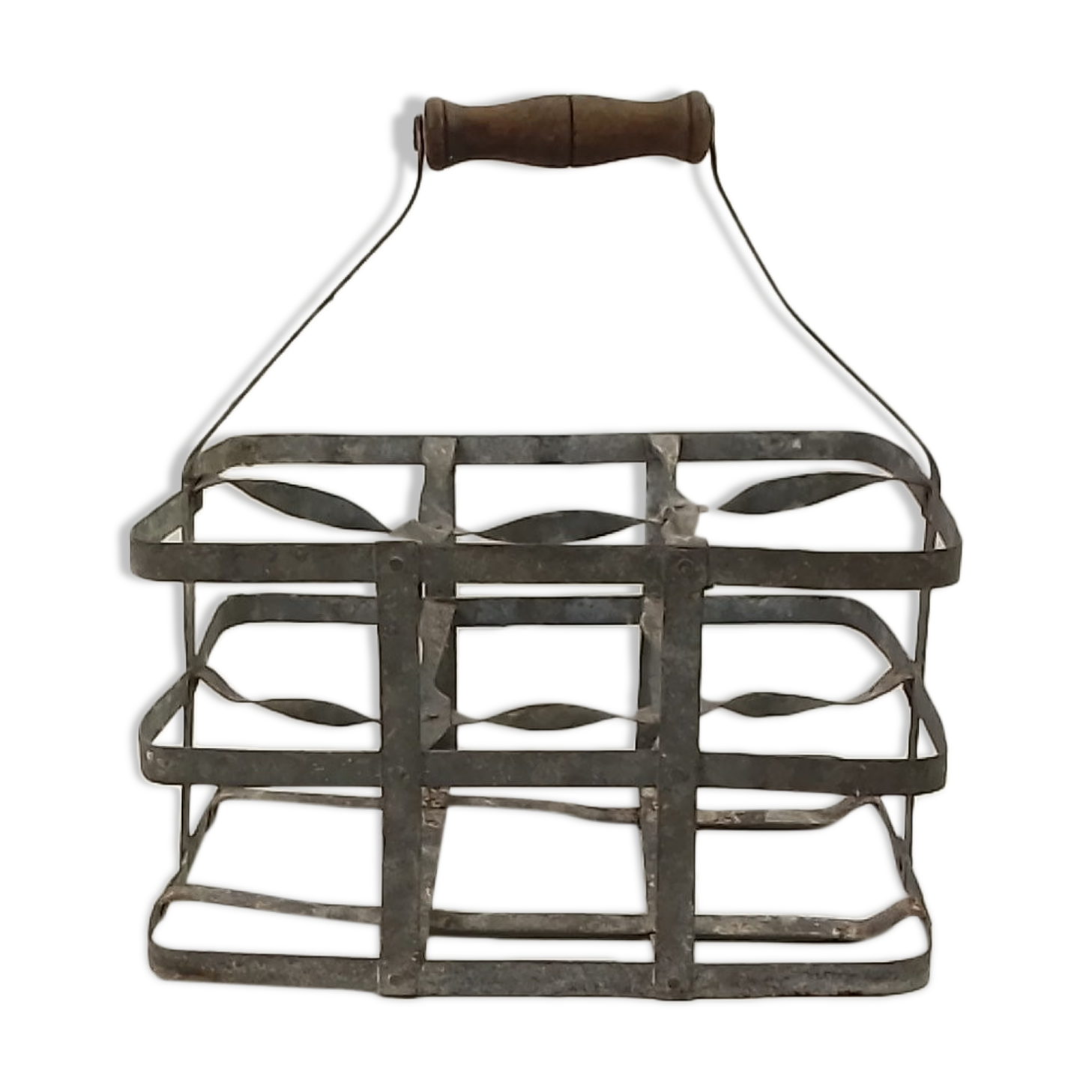 Metal bottle holder 6 old pitches