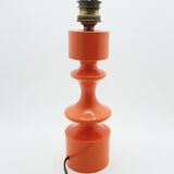 Lampe de table en bois des années 1970