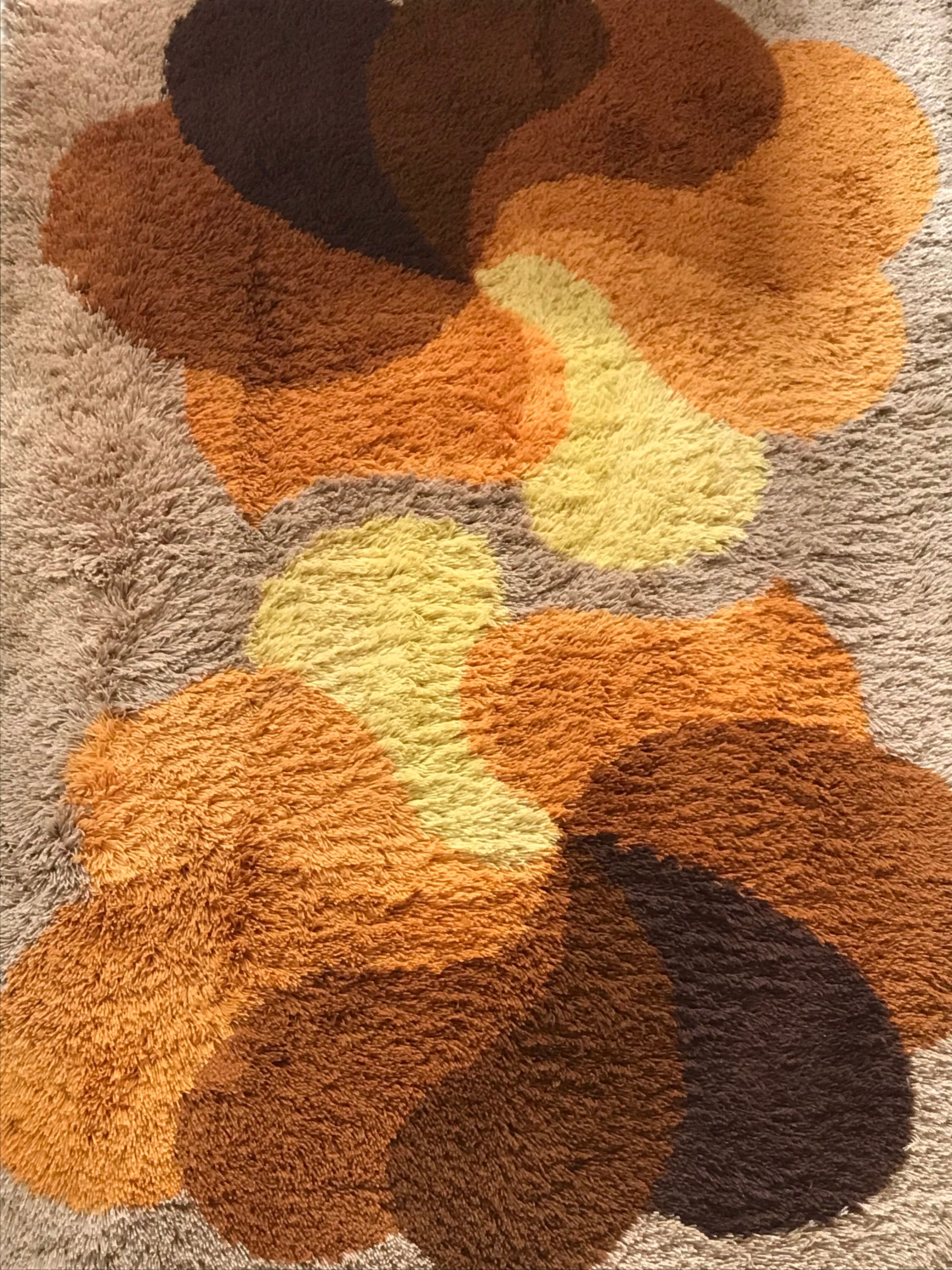 Carpet Desso vintage design 1970