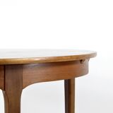 Midcentury Extending Round Teak Table And Chairs From Nathan. Modern / Dani