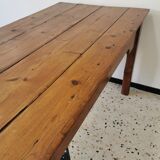 Old Catalan farmhouse table of 2m45