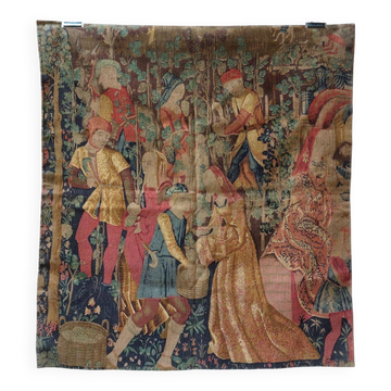 Tapisserie murale Artis Flora "Les Vendanges" dans l'esprit d'Aubusson - #1