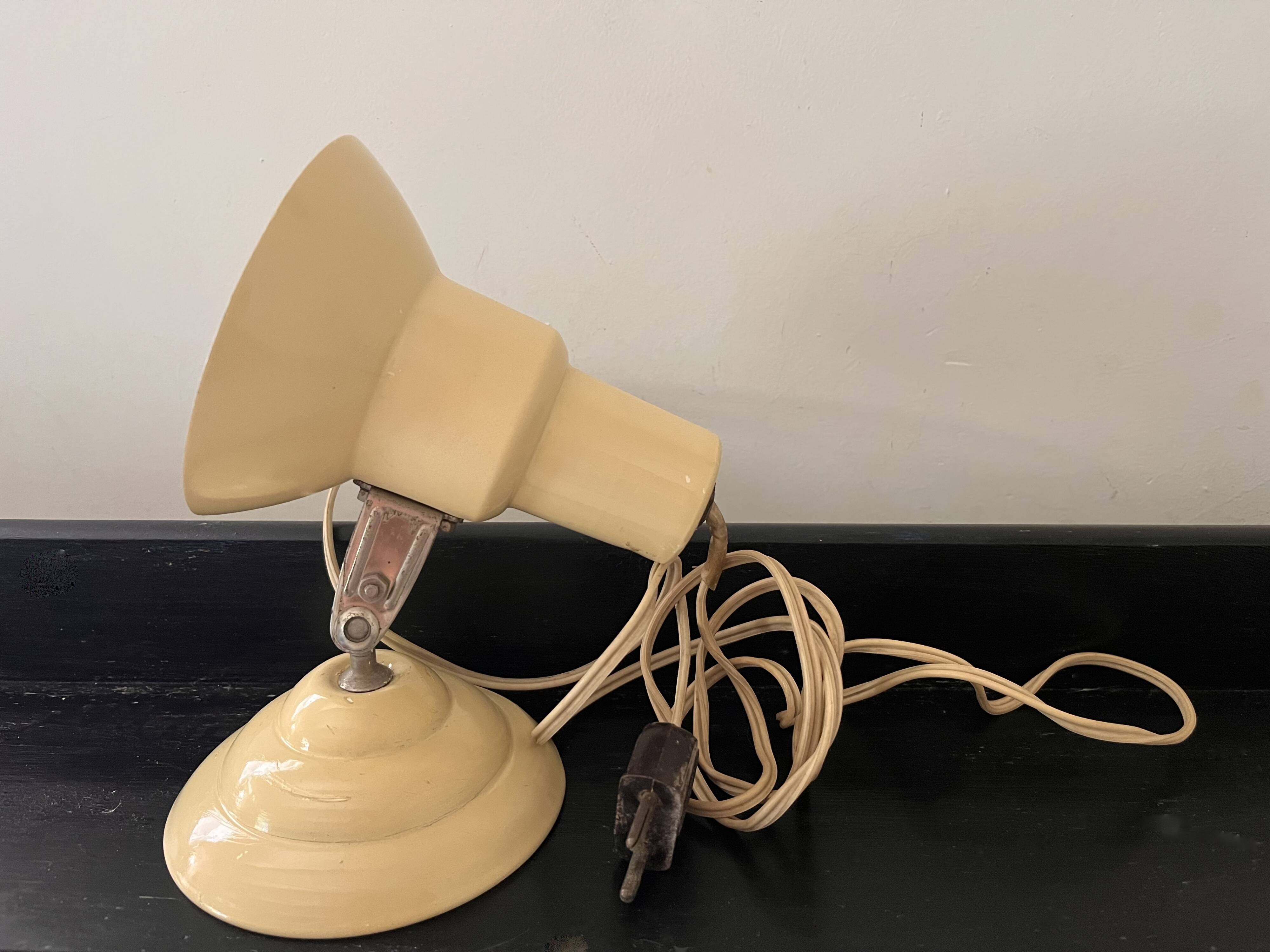 Bedside lamp, vintage lighting