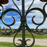 Wrought iron floor lamp 1960