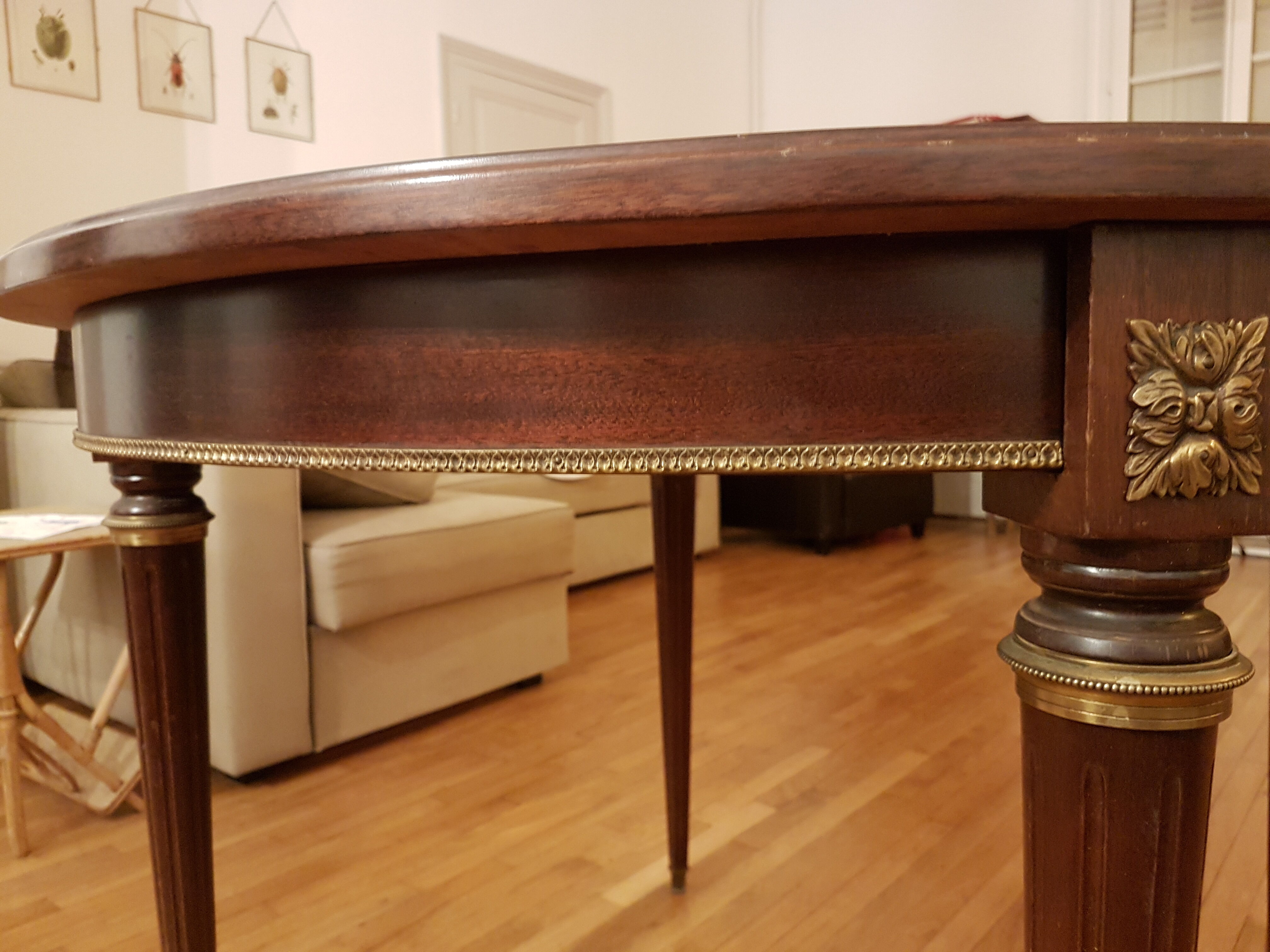 Louis XVI-style dining table