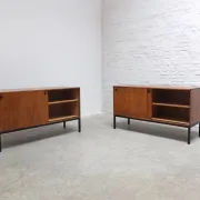 Pair of sideboards by Hans Hove & Palle Petersen for Christian Linneberg, 1960s