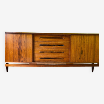 Console vintage bois de palissandre scandinave   rosewood sideboard  'cortina' nils jonsson