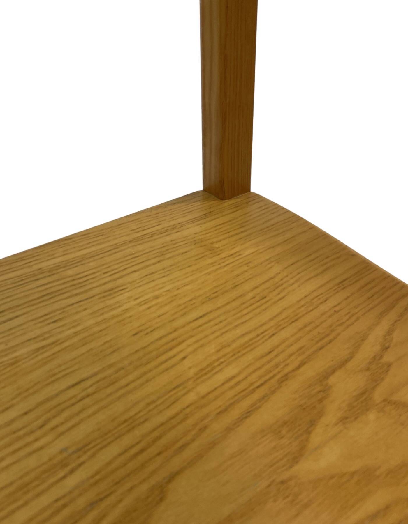 Vintage wooden chair 1980s minimalist design unique