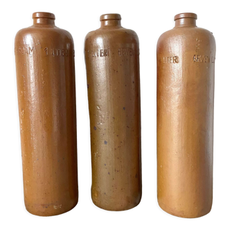 Antique stoneware bottles Erven Lucas Bols Het Lootsje Amsterdam