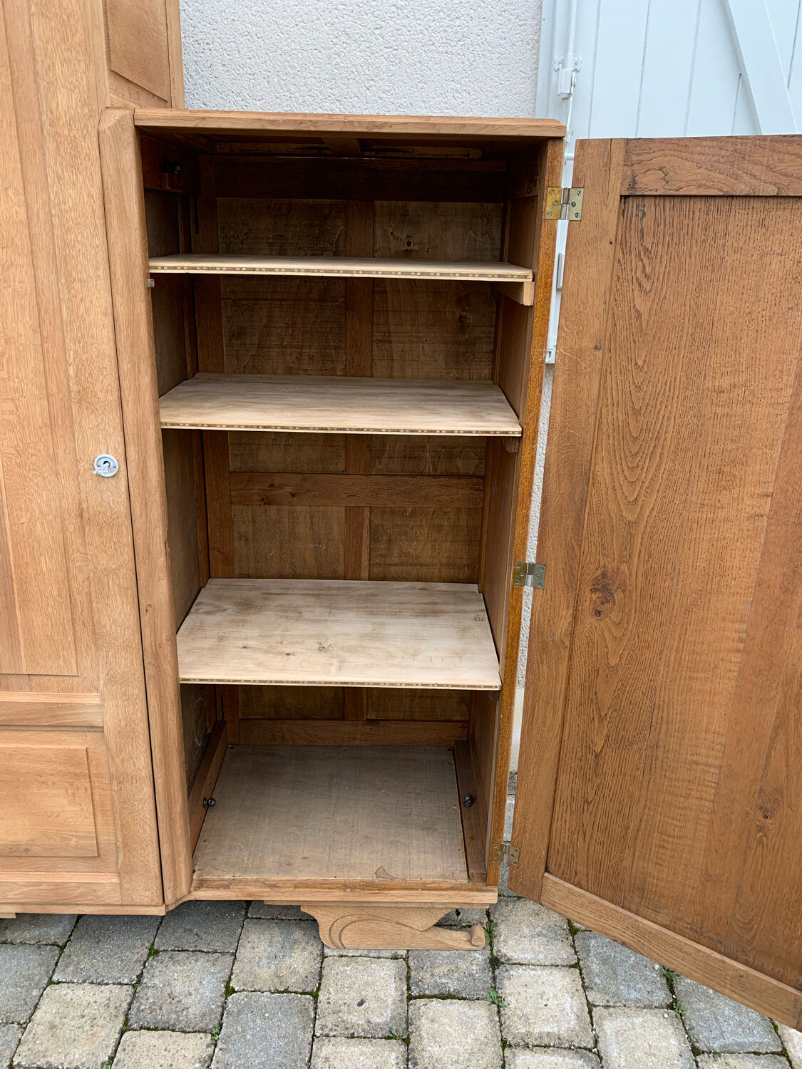 Asymmetrical art deco wardrobe