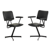 Pair of vintage 1970s armchairs