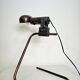 Lampe de table ajustable en bronze des années 80
