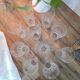 Water glasses or vintage aperitif glasses