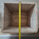 Travertine coffee table