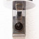 Bauhaus chromed roll wall lamp, 1930´s, Bohemia