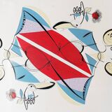 Mid-Century "Lady of Hearts" coffee table - 1950s