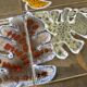 Vintage coffee table in ceramic and chrome steel ceramist adri Vallauris 1960