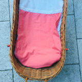 Vintage wicker pram