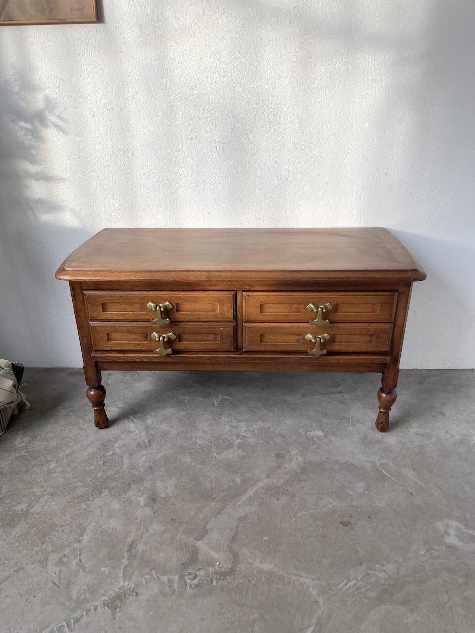 Guillerme and Chambron oak chest of drawers