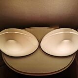 Set of 2 table lamps design, Bruno Gecchelin for iguzzini Lampe Lalea 1977