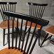 4 Scandinavian 60's Samcom lounge chairs
