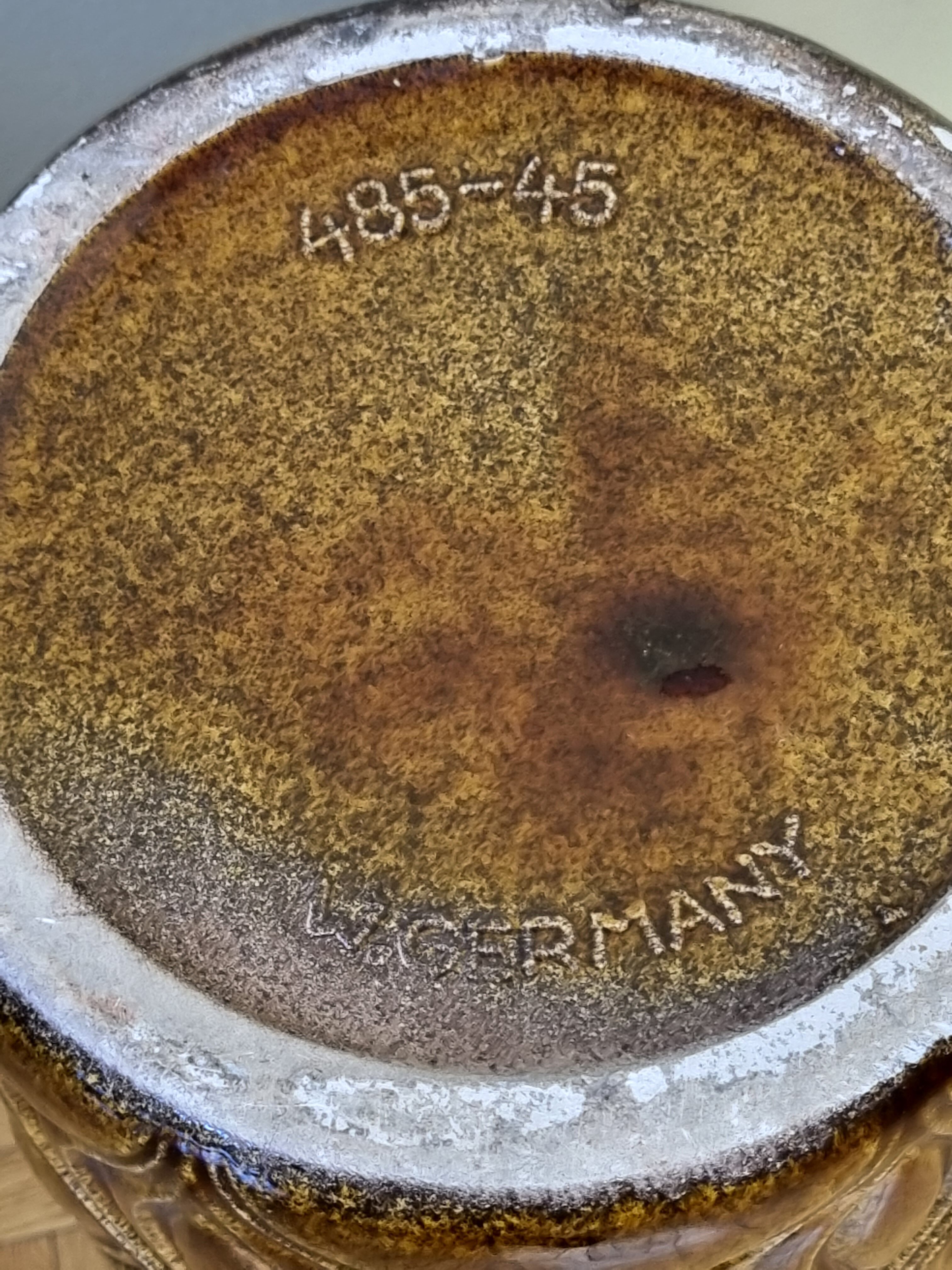 Vintage vase Scheurich Keramik model "Onion", West Germany, XL, 45 cm