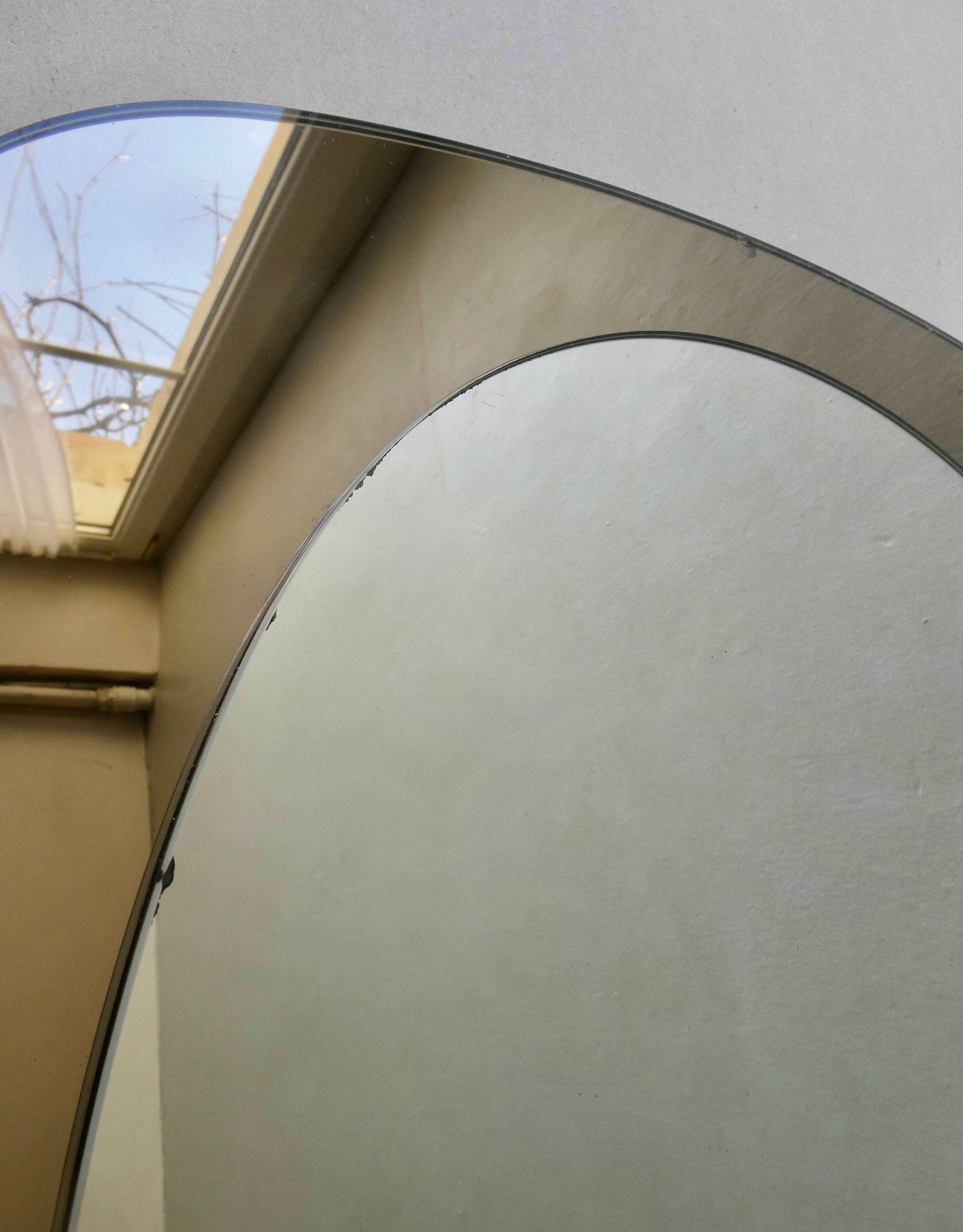 Mirror in smoked glass, 60/70