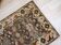 Vintage Indian Mahal handmade carpet 64cm x 97cm 1980s