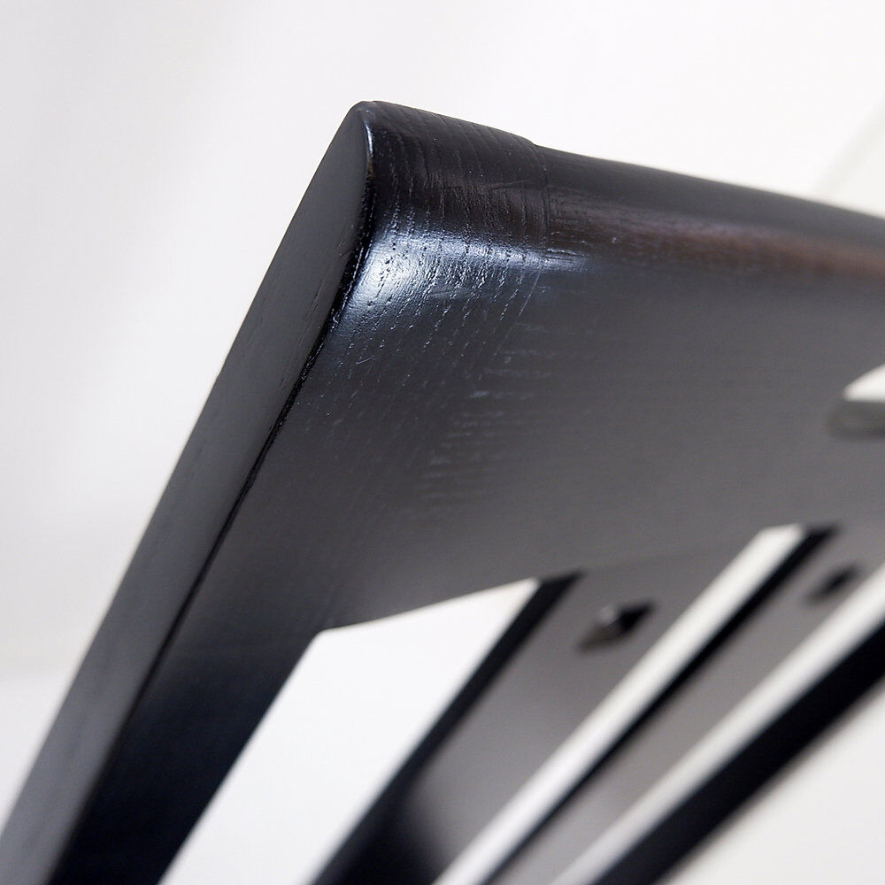 Pair of high-back chairs 'Ingram' by Charles Rennie Mackintosh for Cassina, 1980s