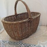 Antique rattan/wicker basket