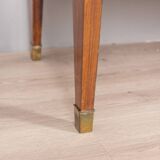 50s vintage sideboard sideboard in wood, brass and glass italian design