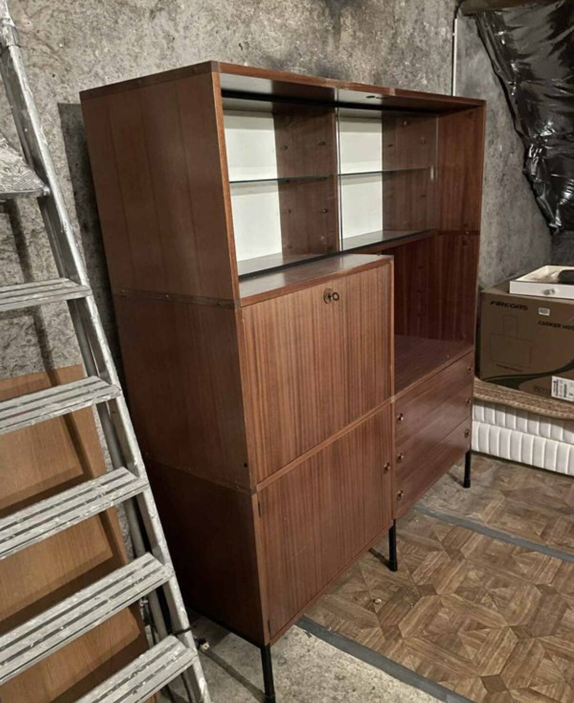 Storage furniture, secretary 1960